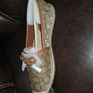 Authentic COACH espadrilles